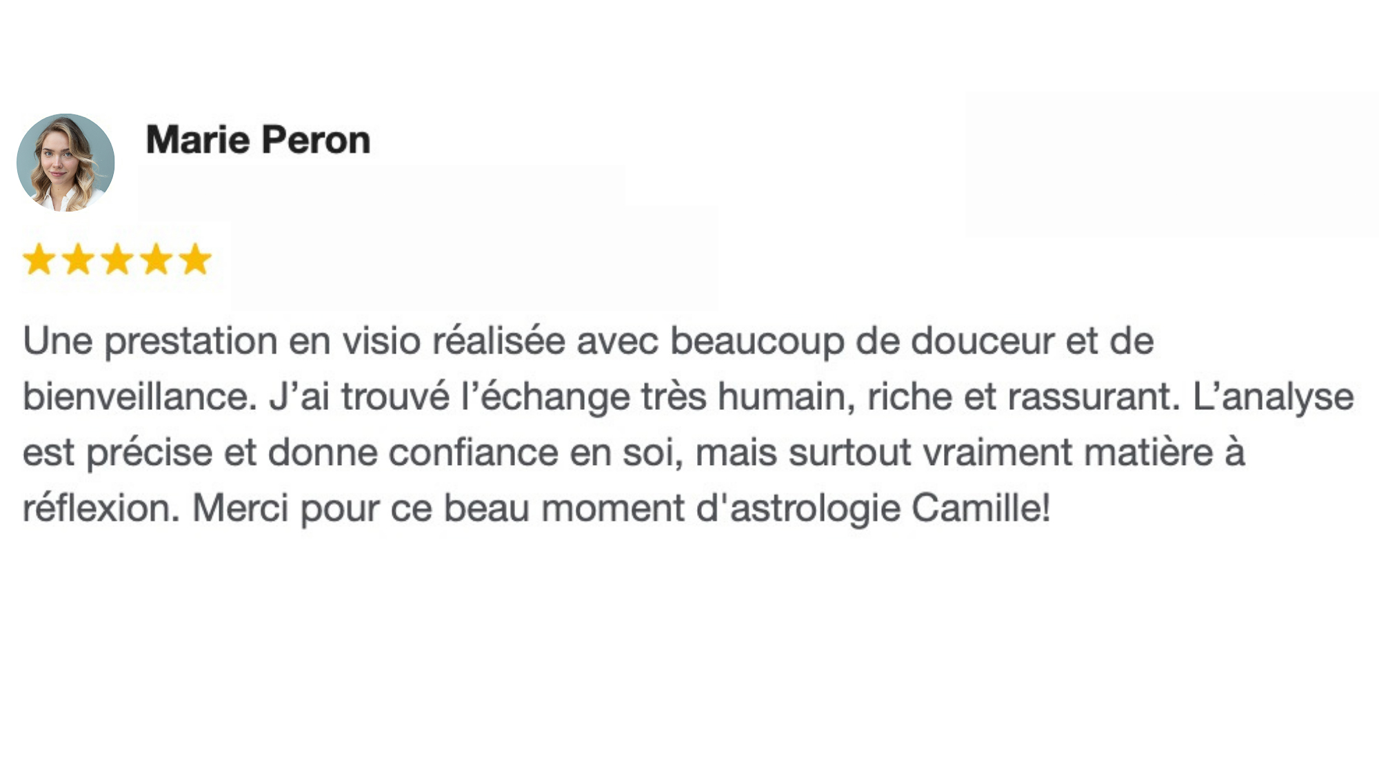 Camille Sarramea – consultation astrologique en ligne